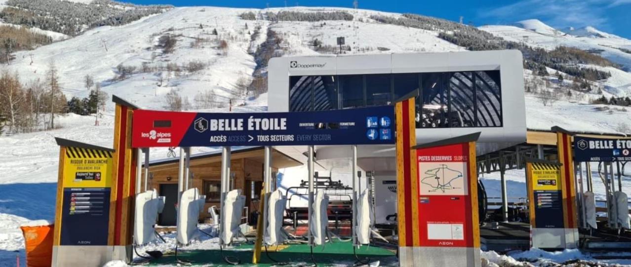 Appartement 4 Personnes Aux Pieds Des Pistes Wifi Netflix Лес дьо Алпс Екстериор снимка